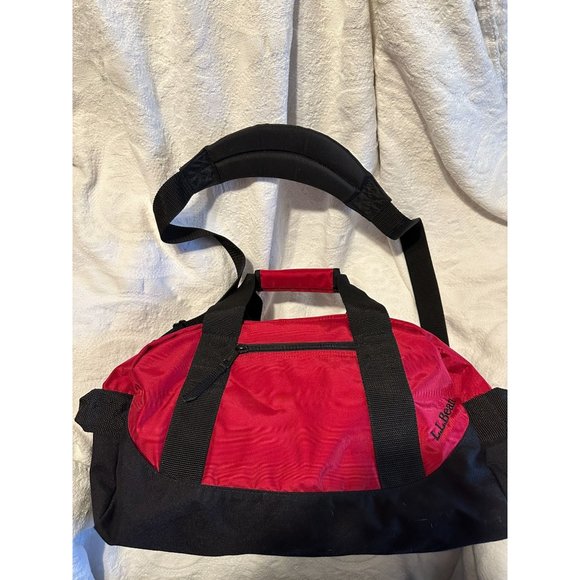 L.L. Bean Bags L L Bean Adventure Duffle Bag Red Small Nwot Poshmark